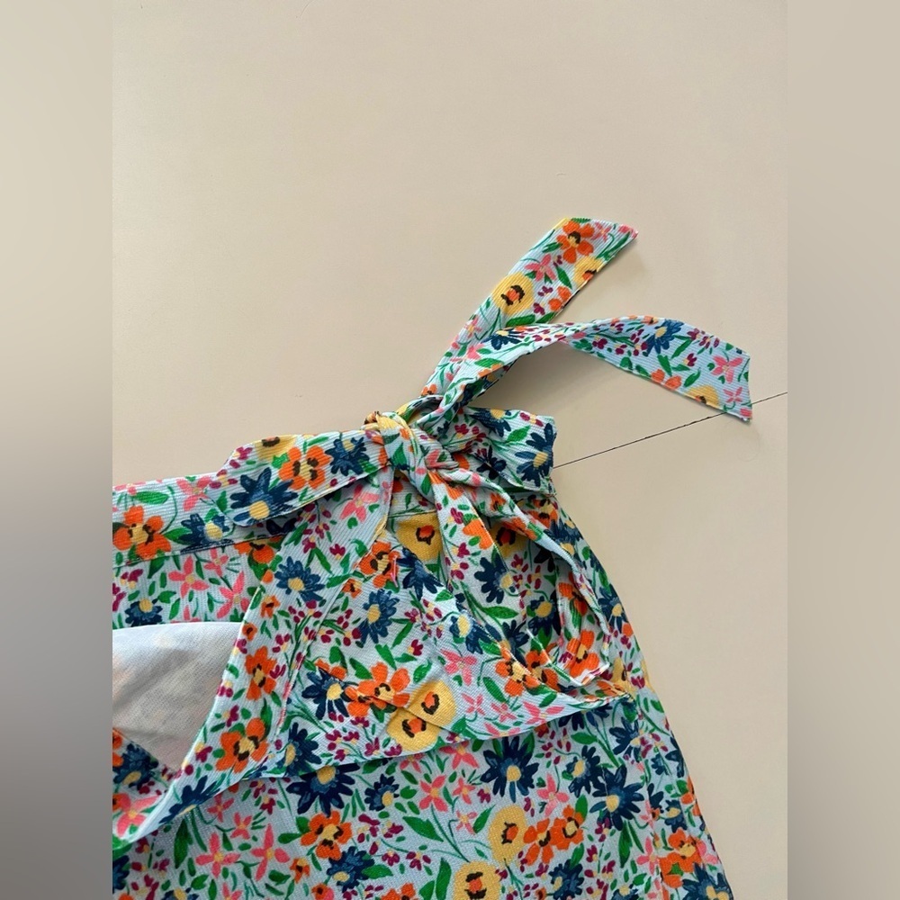 Evy's Tree The Renata Colorful Floral Wrap Skirt Size M - Picture 5 of 11